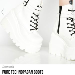 Demonia Pure Technopagan Boots